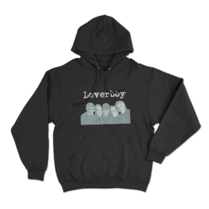 Loverboy Band Silhouette Unisex Hoodie Black