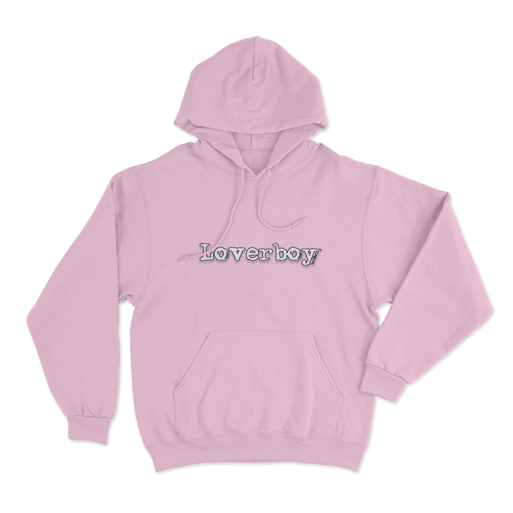 Loverboy Logo Unisex Hoodie Pink Loverboy Logo Unisex Hoodie Pink