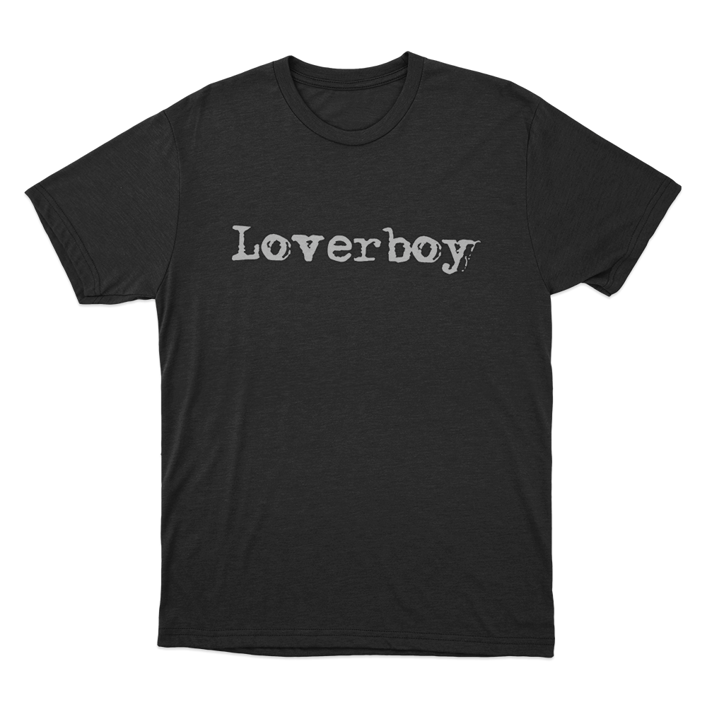 Loverboy Logo Unisex T Shirt Black Loverboy Logo Unisex T Shirt Black