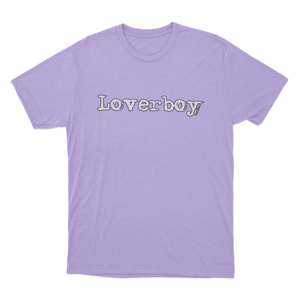 Loverboy Logo Unisex T Shirt Purple Loverboy Logo Unisex T Shirt Purple