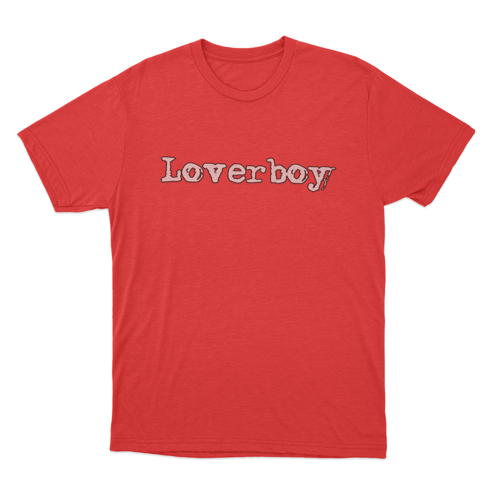 Loverboy Logo Unisex T Shirt Red Loverboy Logo Unisex T Shirt Red