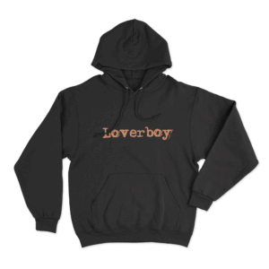 Loverboy Unisex Hoodie Black