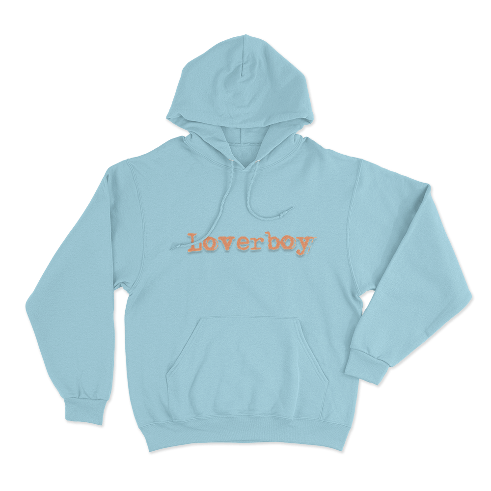 Loverboy Unisex Hoodie Sky Blue Loverboy Unisex Hoodie Sky Blue