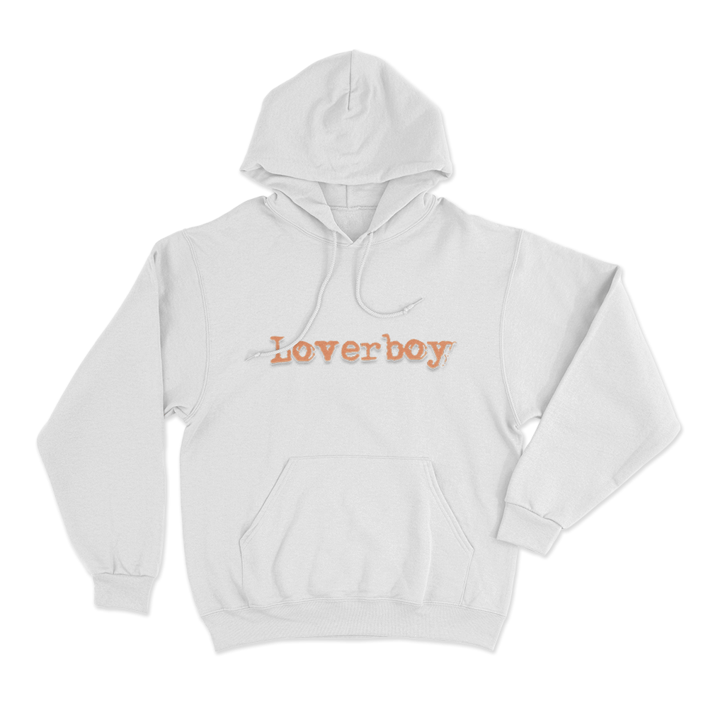 Loverboy Unisex Hoodie White Loverboy Unisex Hoodie White