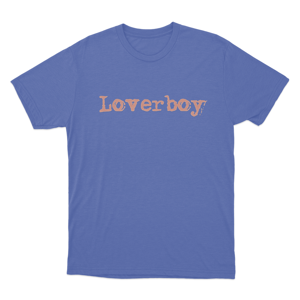 Loverboy Unisex T Shirt Blue Loverboy Unisex T Shirt Blue