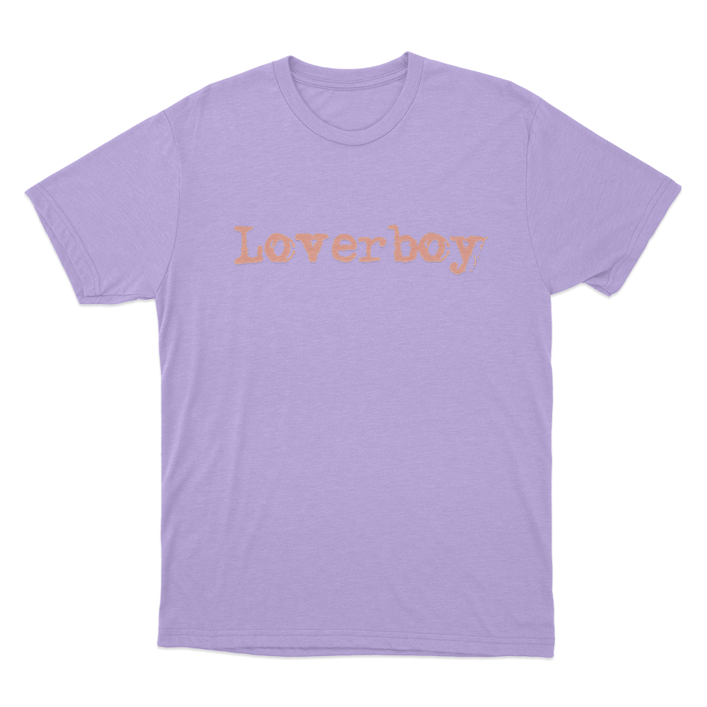 Loverboy Unisex T Shirt Purple Loverboy Unisex T Shirt Purple