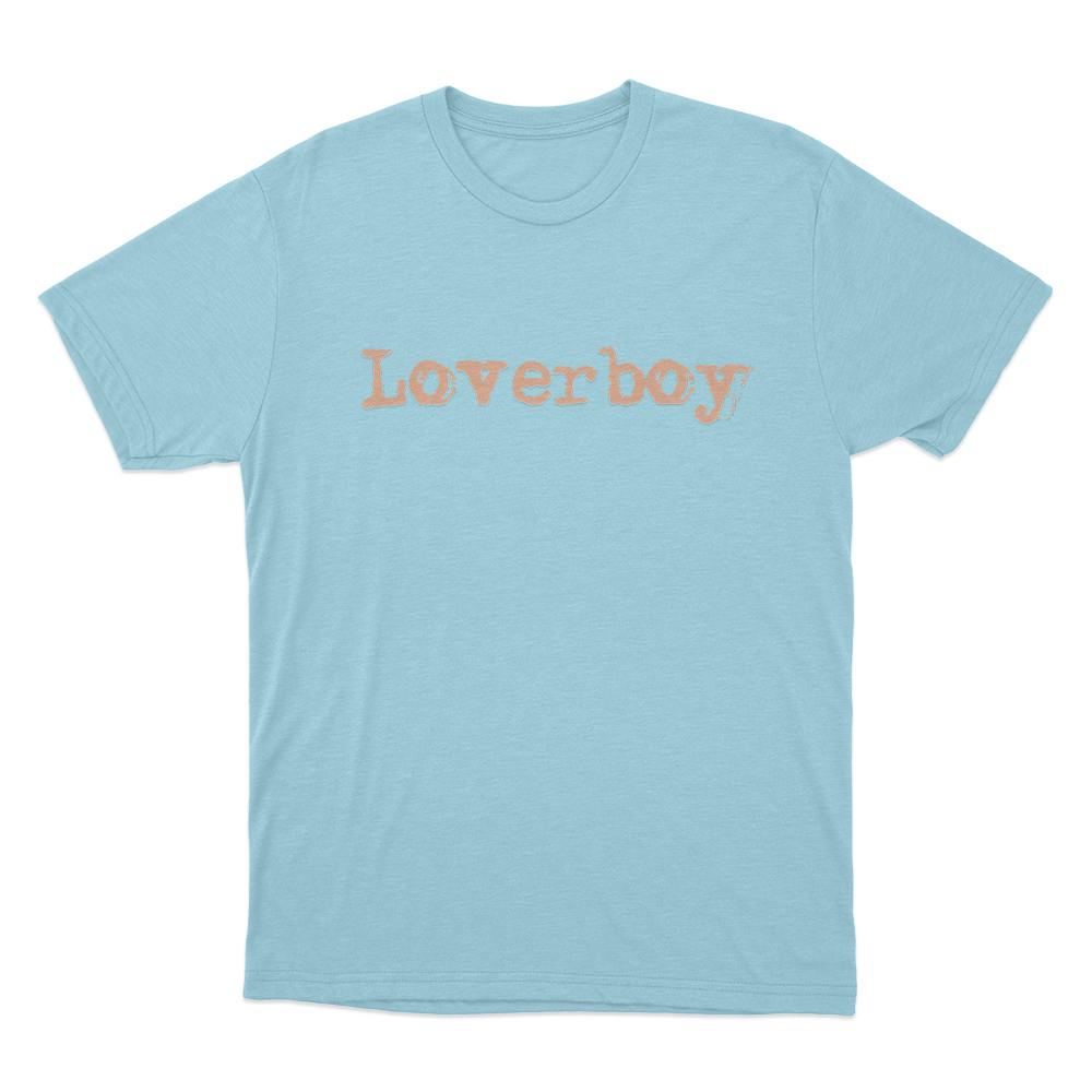 Loverboy Unisex T Shirt Sky Blue Loverboy Unisex T Shirt Sky Blue