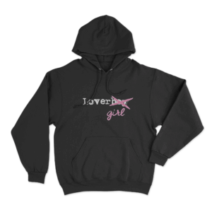 Lovergirl Unisex Hoodie Black